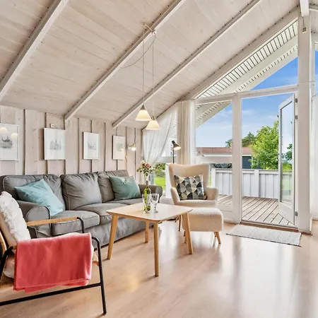 Well-kept And Charming With A Large Terrace, Sauna And A Child-friendly Garden Close To Forest, And With A Small Sea Glimpse *